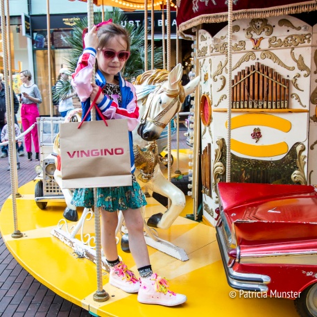 Het jongste model voor Vingino in de carousel